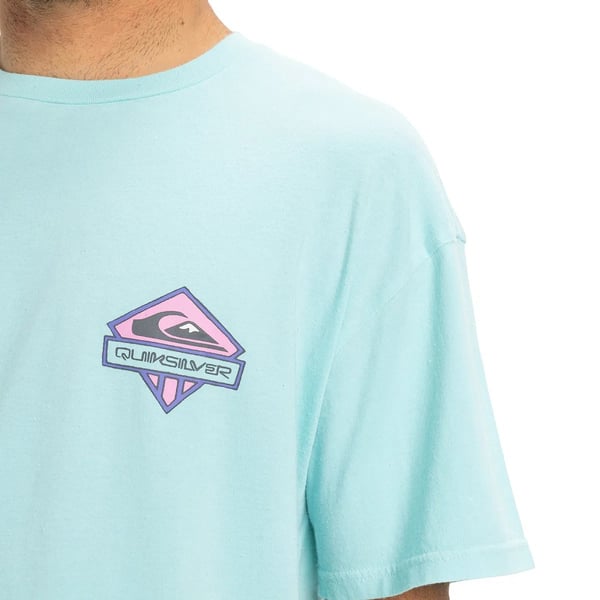 Quiksilver GH QS CRYSTAL JET SS Turkuaz Erkek T-Shirt