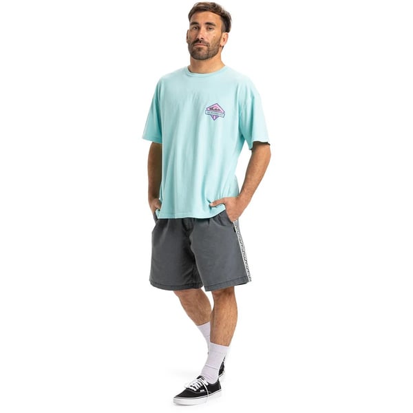 Quiksilver GH QS CRYSTAL JET SS Turkuaz Erkek T-Shirt
