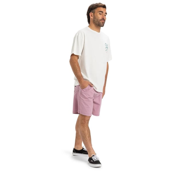 Quiksilver HW OUTSIDE INSIDE SS Beyaz Erkek T-Shirt