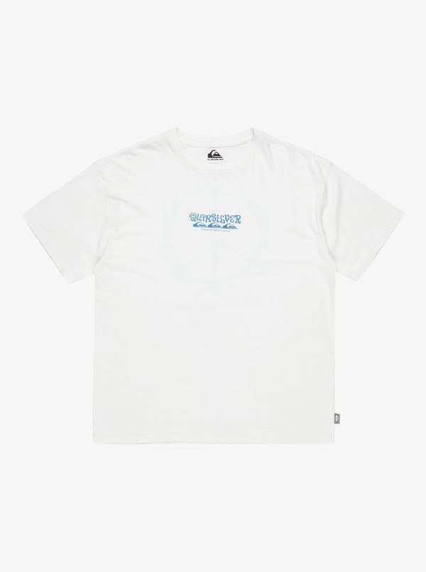 Quiksilver HW TREE CONNECTION SS Beyaz Erkek T-Shirt