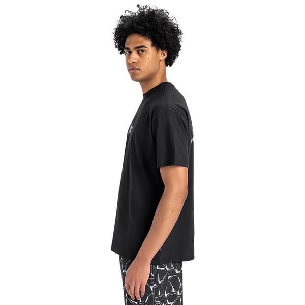 Quiksilver MERCURY CHROME LIGHTNING TEE Siyah Erkek T-Shirt