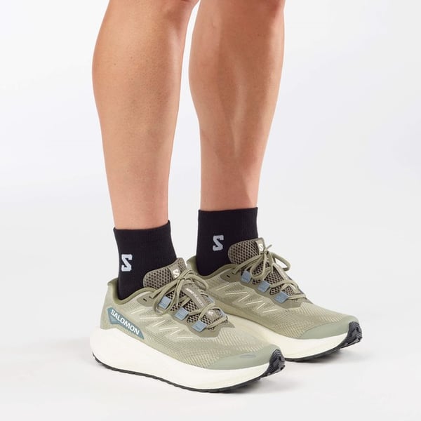 Salomon AERO BLAZE 3 GRVL Haki Erkek Koşu Ayakkabısı