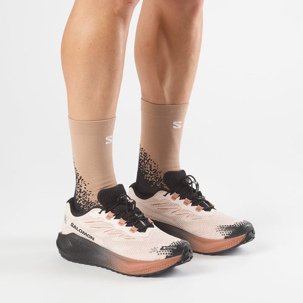 Salomon AERO BLAZE 4 GRVL GTX Bej Erkek Koşu Ayakkabısı