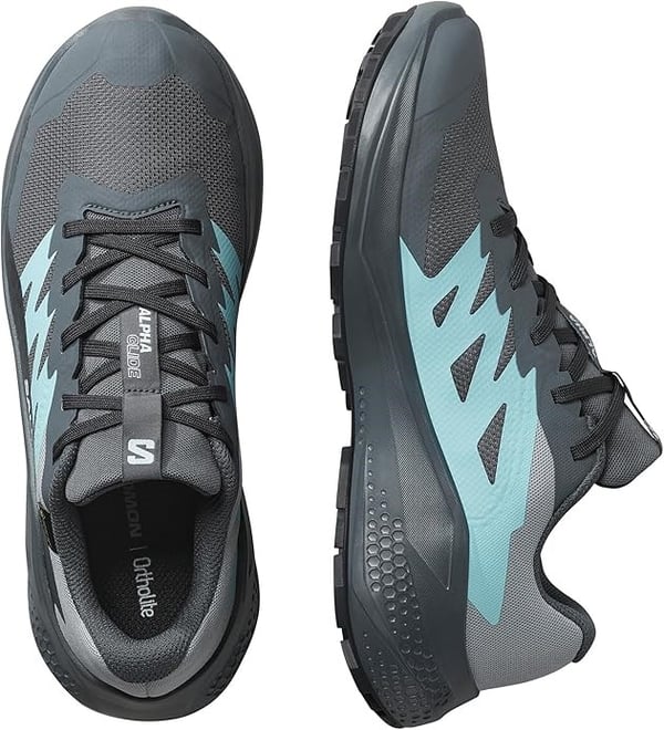 Salomon ALPHAGLIDE GORE-TEX Gri Kadın Koşu Ayakkabısı