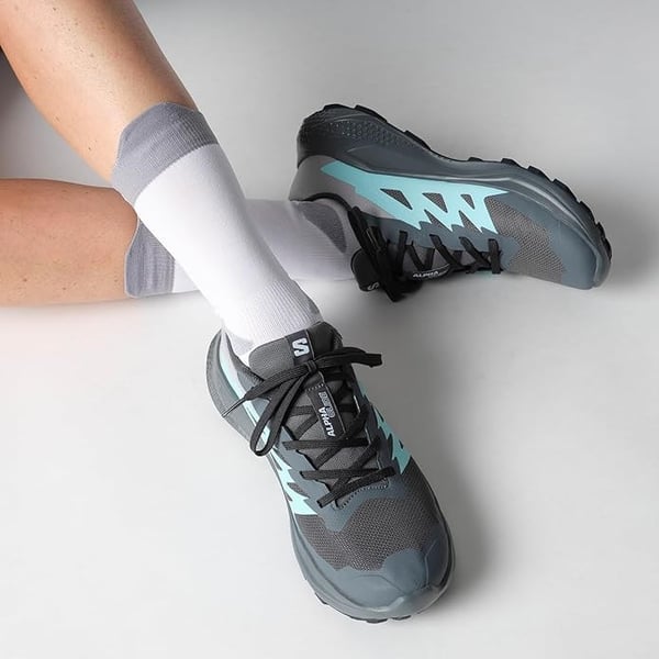 Salomon ALPHAGLIDE GORE-TEX Gri Kadın Koşu Ayakkabısı