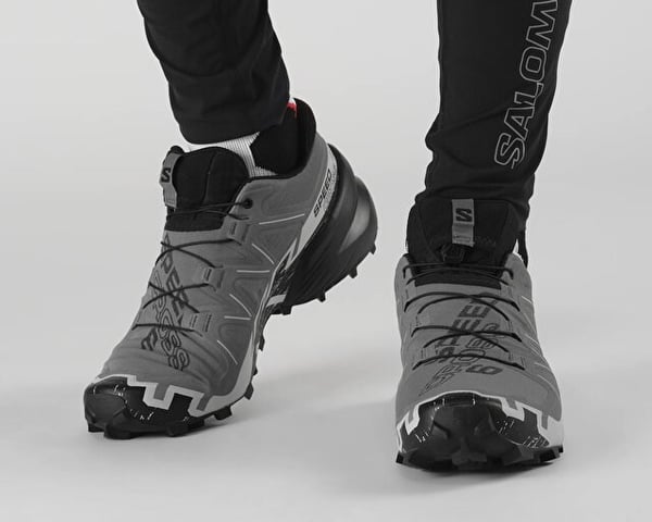 Salomon SPEEDCROSS 6 Gri Erkek Koşu Ayakkabısı