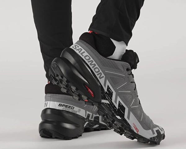 Salomon SPEEDCROSS 6 Gri Erkek Koşu Ayakkabısı