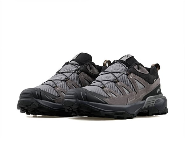 Salomon X ULTRA 360 LEATHER GORE-TEX Gri Erkek Outdoor Ayakkabı
