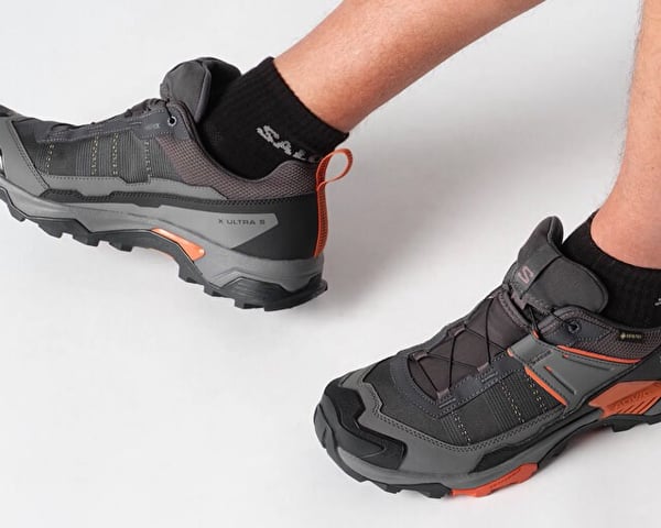 Salomon X ULTRA 5 GORE-TEX Gri Erkek Outdoor Ayakkabı