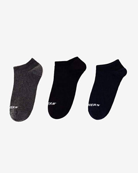 Skechers 3'lü Paket Essential Bilekli Çorap Siyah Unisex Çorap