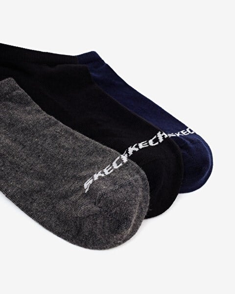 Skechers 3'lü Paket Essential Bilekli Çorap Siyah Unisex Çorap