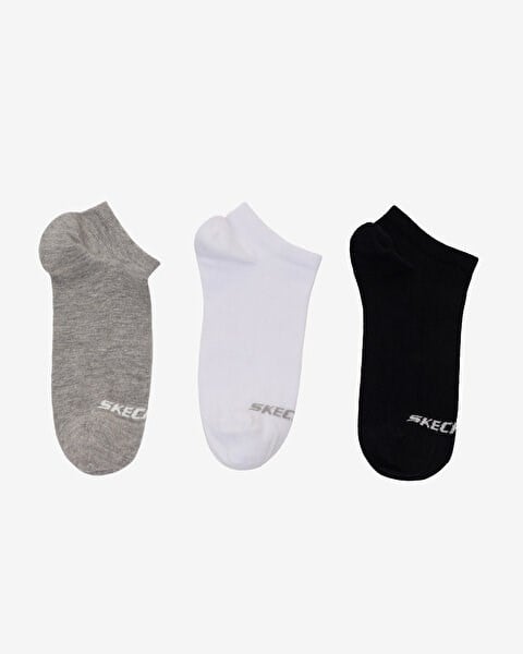 Skechers 3'lü Paket Essential Bilekli Çorap Siyah Unisex Çorap