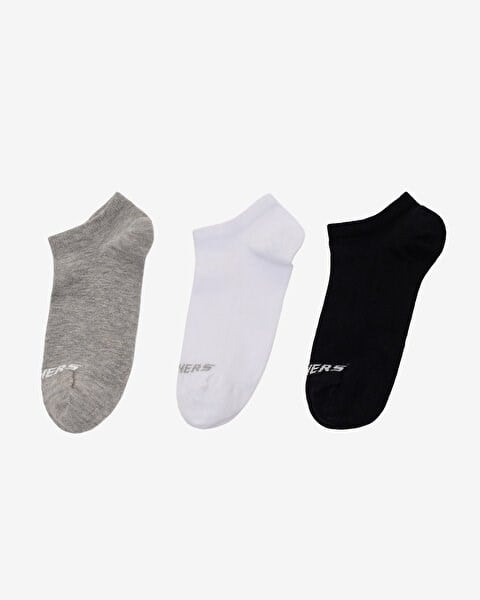 Skechers 3'lü Paket Essential Bilekli Çorap Siyah Unisex Çorap