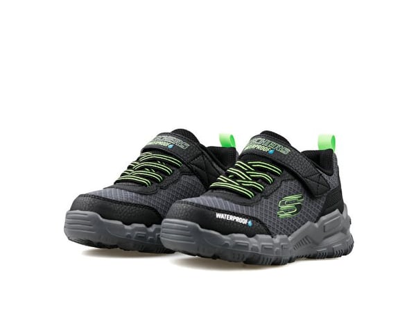 Skechers ADVENTURE TRACK - AQUATASTIC Gri Erkek Çocuk Günlük Spor Ayakkabı