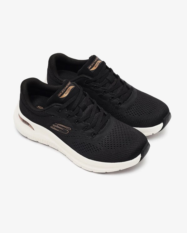 Skechers ARCH FIT 2.0 BIG LEAGUE Siyah Kadın Günlük Spor Ayakkabı