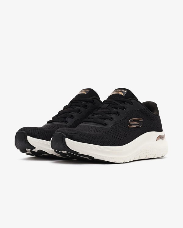 Skechers ARCH FIT 2.0 BIG LEAGUE Siyah Kadın Günlük Spor Ayakkabı