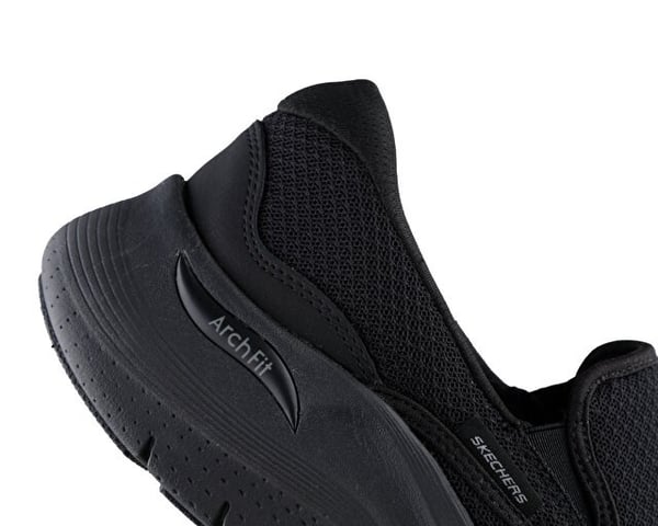 Skechers ARCH FİT 2.0 - VALLO Siyah Erkek Günlük Spor Ayakkabı