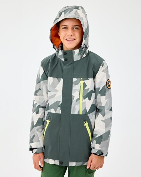 Skechers B Outerwear Padded Jacket Gri Erkek Çocuk Mont