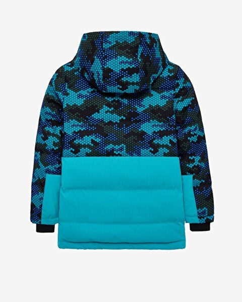 Skechers B Puffer Jacket Turkuaz Erkek Çocuk Ceket