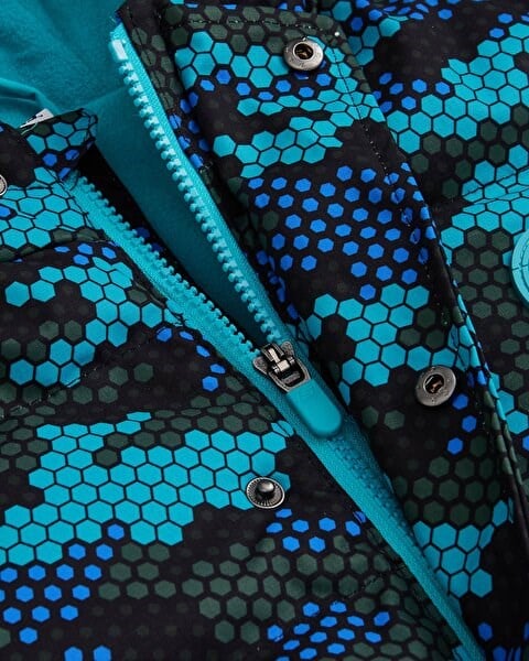 Skechers B Puffer Jacket Turkuaz Erkek Çocuk Ceket