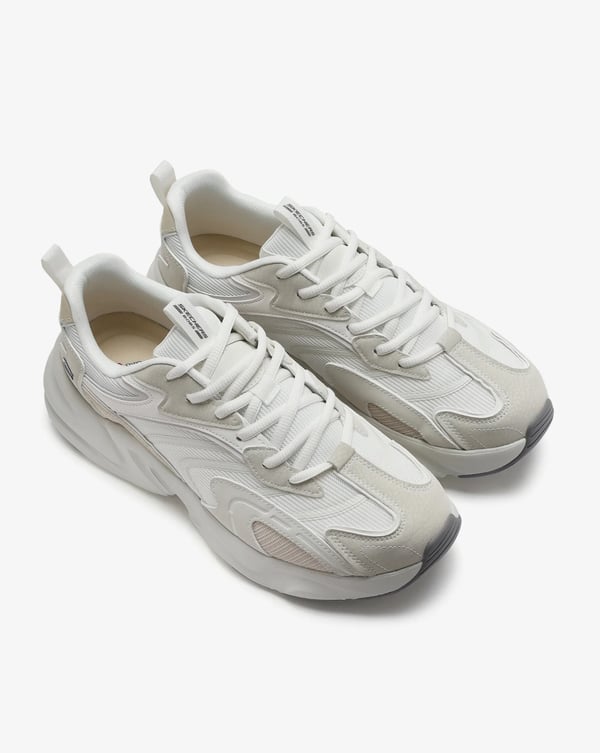 Skechers BOBS BAMINA 2 Beyaz Erkek Günlük Spor Ayakkabı