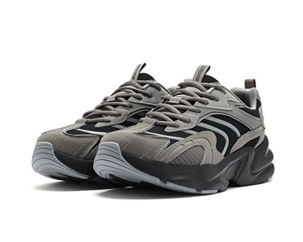 Skechers BOBS BAMINA 2 Gri Erkek Günlük Spor Ayakkabı