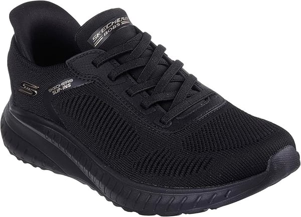 Skechers BOBS SQUAD CHAOS CURRENT MUSE Siyah Kadın Günlük Spor Ayakkabı