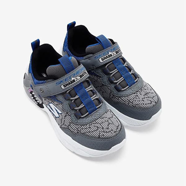 Skechers CREATURE - LİGHTS Gri Erkek Çocuk Günlük Spor Ayakkabı