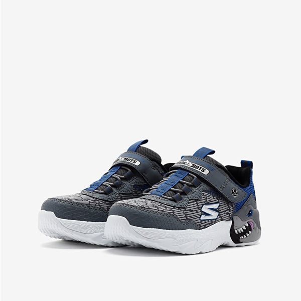Skechers CREATURE - LİGHTS Gri Erkek Çocuk Günlük Spor Ayakkabı
