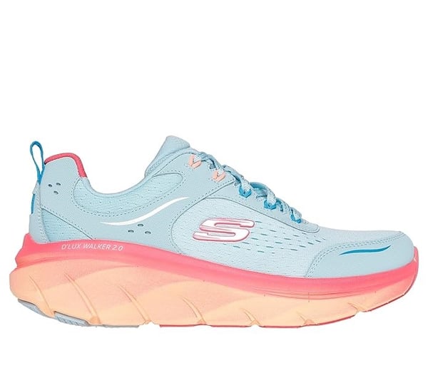 Skechers D'LUX WALKER 2.0 - NEON SİTES Mavi Kadın Günlük Spor Ayakkabı