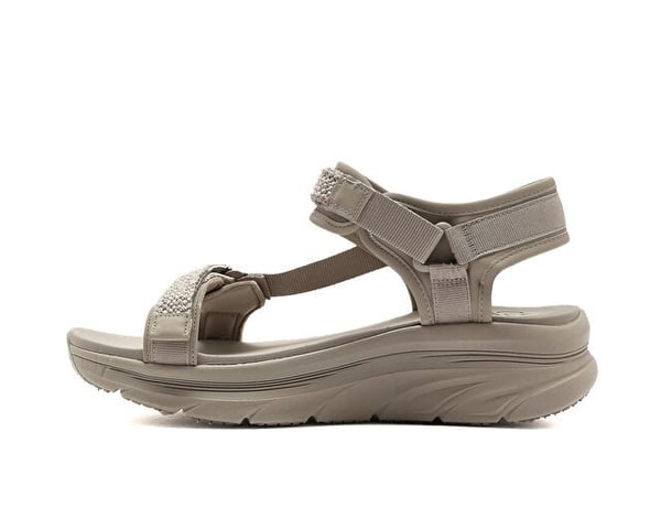 Skechers D'LUX WALKER - PRETTY FIELD Bej Kadın Sandalet