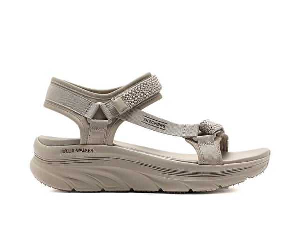 Skechers D'LUX WALKER - PRETTY FIELD Bej Kadın Sandalet