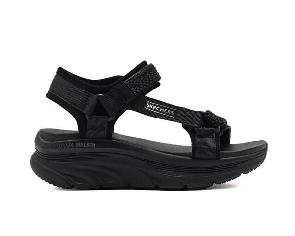 Skechers D'LUX WALKER - PRETTY FIELD Siyah Kadın Sandalet