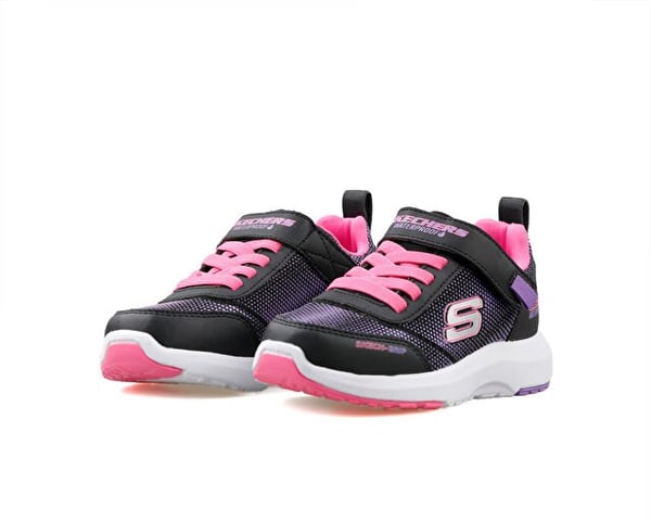 Skechers DYNAMIC TREAD - JOURNEY TIME Siyah Kız Çocuk Günlük Spor Ayakkabı