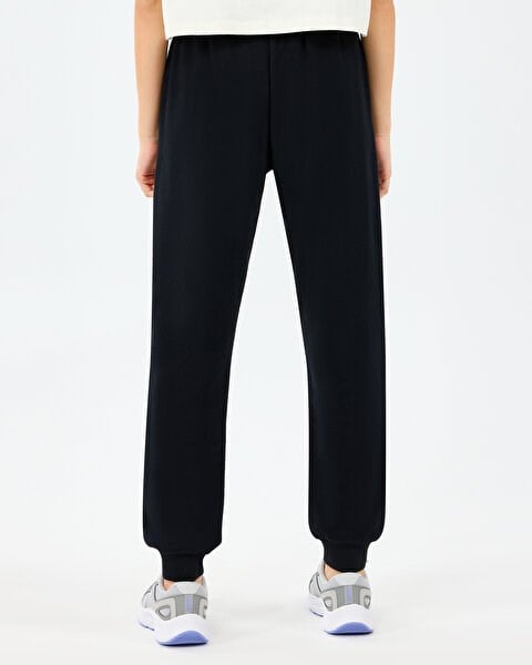 Skechers G Lw Fleece Sweatpant Siyah Kız Çocuk Eşofman Alt