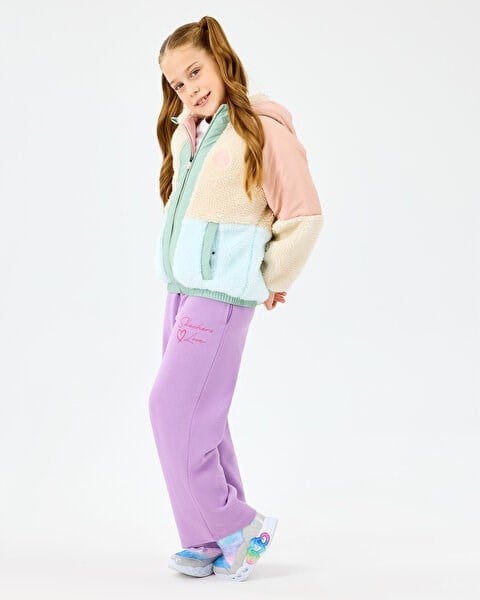 Skechers G sherpa Sherpa Pembe Kız Çocuk Ceket