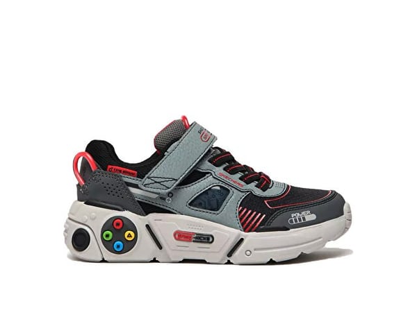 Skechers GAMETRONIX 2.0 Gri Erkek Çocuk Günlük Spor Ayakkabı