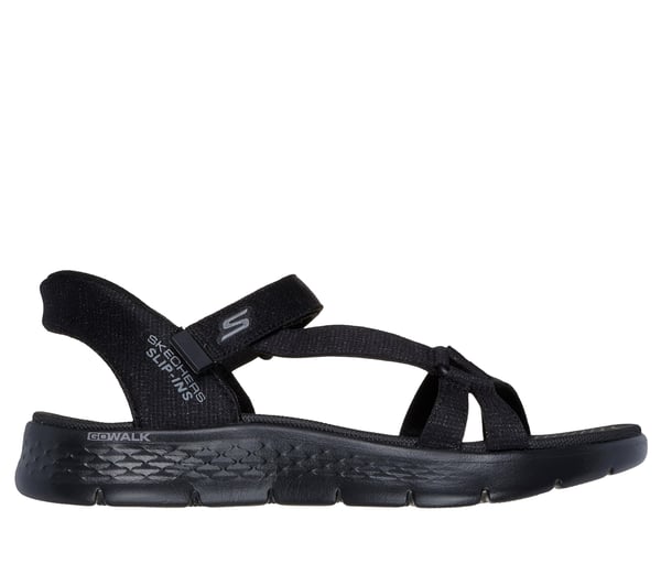 Skechers GO WALK FLEX SANDAL - ILLUMINATE Siyah Kadın Sandalet