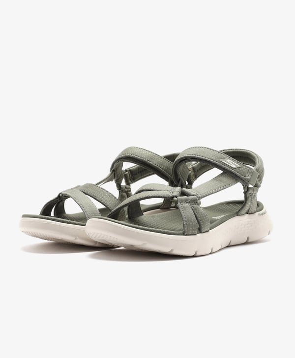 Skechers GO WALK FLEX SANDAL - SUBLIME Haki Kadın Sandalet
