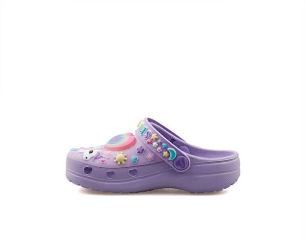 Skechers HEART CHARMER - GİRLY LAND Lila Kız Çocuk Sandalet