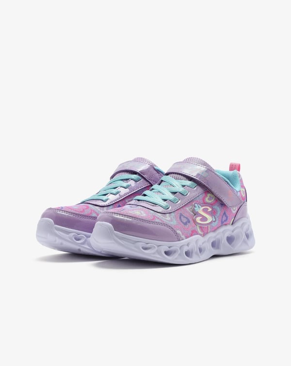 Skechers HEART LÄ°GHTS-BOOGÄ°E LOVE Lila Kız Çocuk Günlük Spor Ayakkabı