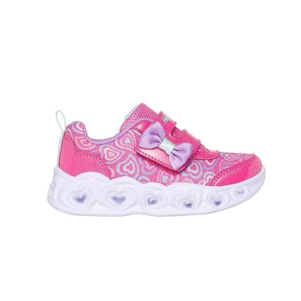 Skechers HEART LIGHTS BOOGIE LAND Pembe Kız Çocuk Günlük Spor Ayakkabı