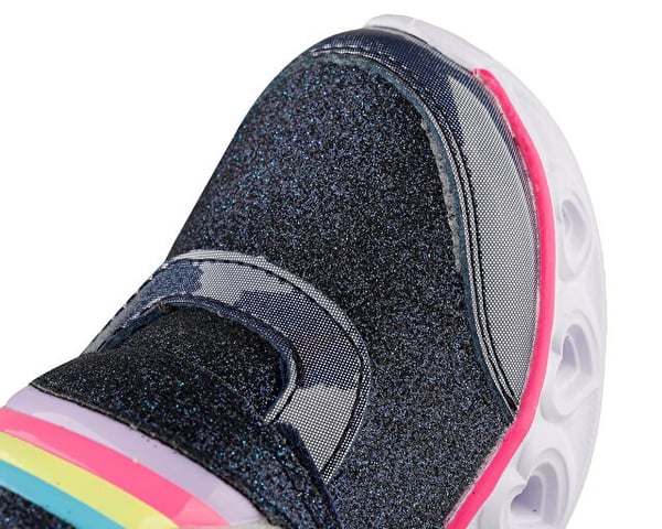 Skechers HEART LIGHTS - BRILLIANT RAINBOW Lacivert Kız Çocuk Bot