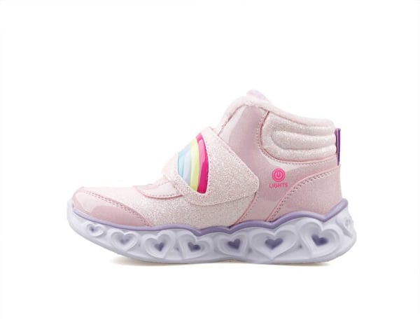 Skechers HEART LIGHTS - BRILLIANT RAINBO Pembe Kız Çocuk Bot