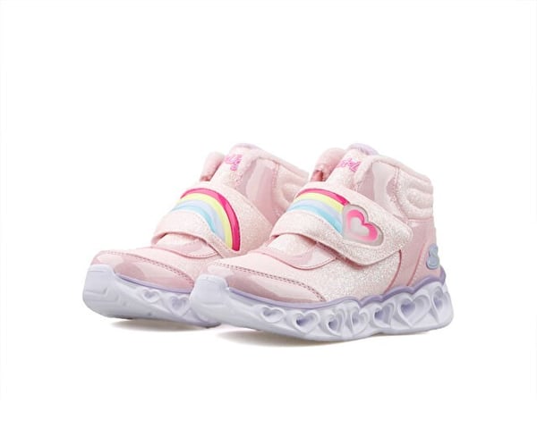 Skechers HEART LIGHTS - BRILLIANT RAINBO Pembe Kız Çocuk Bot