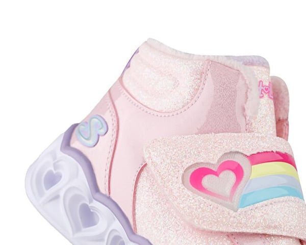 Skechers HEART LIGHTS - BRILLIANT RAINBO Pembe Kız Çocuk Bot