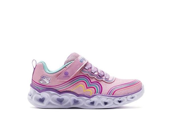 Skechers HEART LIGHTS -  RETRO HEARTS Pembe Kız Çocuk Günlük Spor Ayakkabı