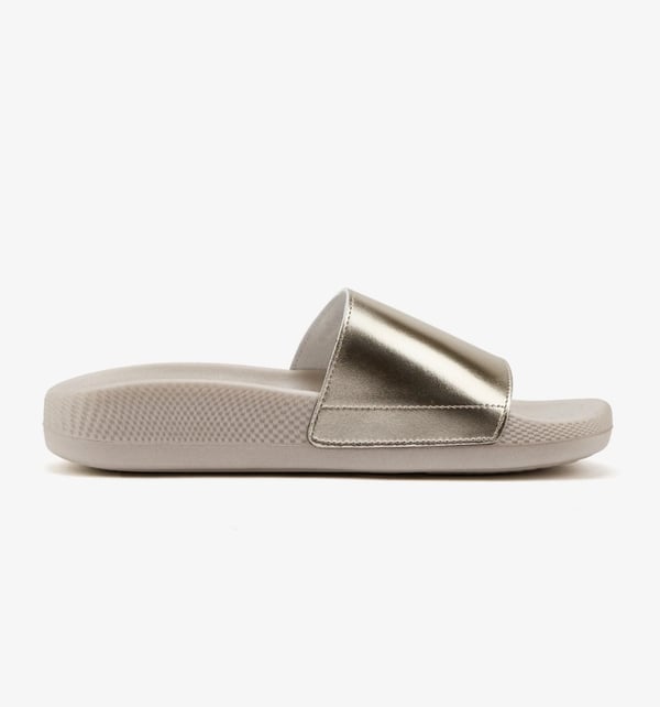 Skechers HYPER SLIDE - SHINE ON Gold Kadın Sandalet