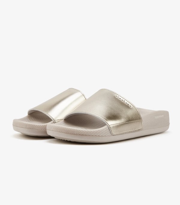 Skechers HYPER SLIDE - SHINE ON Gold Kadın Sandalet