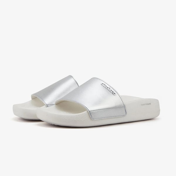 Skechers HYPER SLIDE - SHINE ON Gri Kadın Sandalet